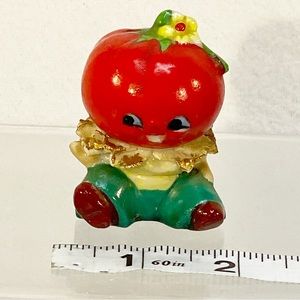 Vintage Miniature Tomato Salt/Pepper Shaker (one shaker) Made in Japan